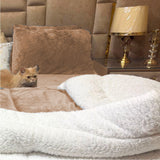 Fleece Sherpa Bedding Set-Camel