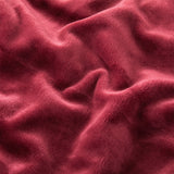 Single Ply  Fleece Blankets Burgundy